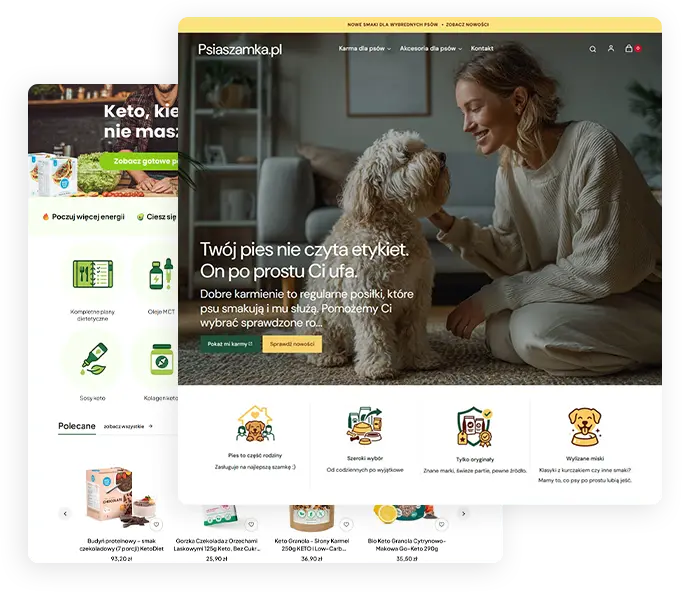 wdrożenia szablonu storefront shoper